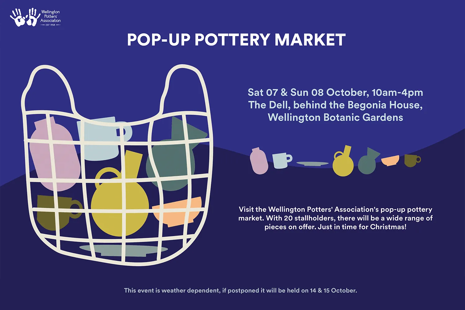 Popup Pottery Market by the Wellington Potters' Association The Big Idea