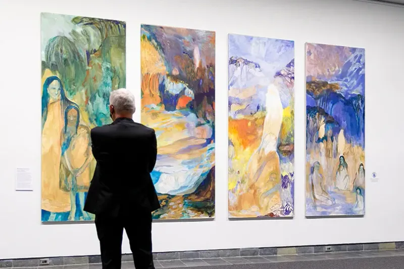 Waikato Museum acquires spectacular paintings by Maaori artist