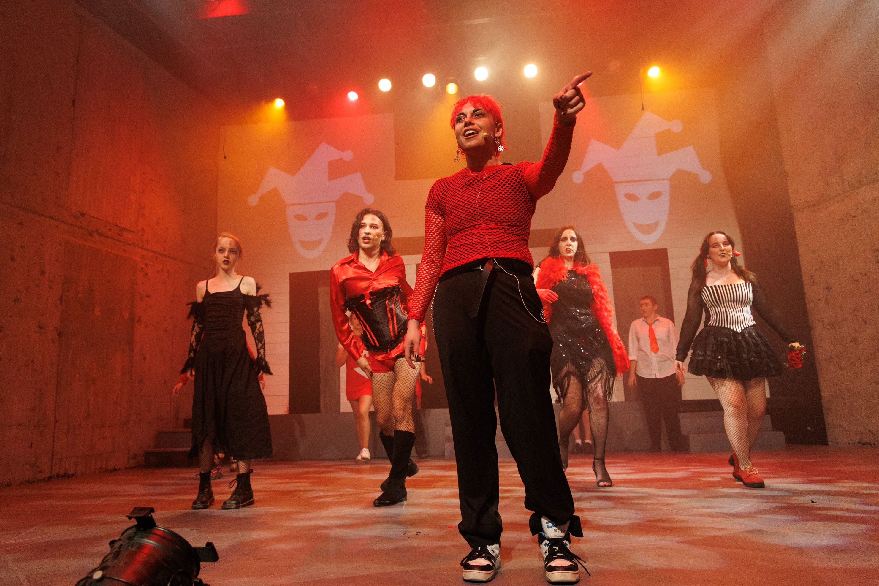 Theatre students perform in Hell School_ The Musical at Hannah Playhouse for NZ Fringe 2023. Directed by James Wenley. Photo Credit Alex Rabina.jpg