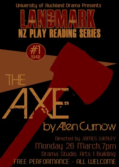 Rediscover Allen Curnow's play The Axe