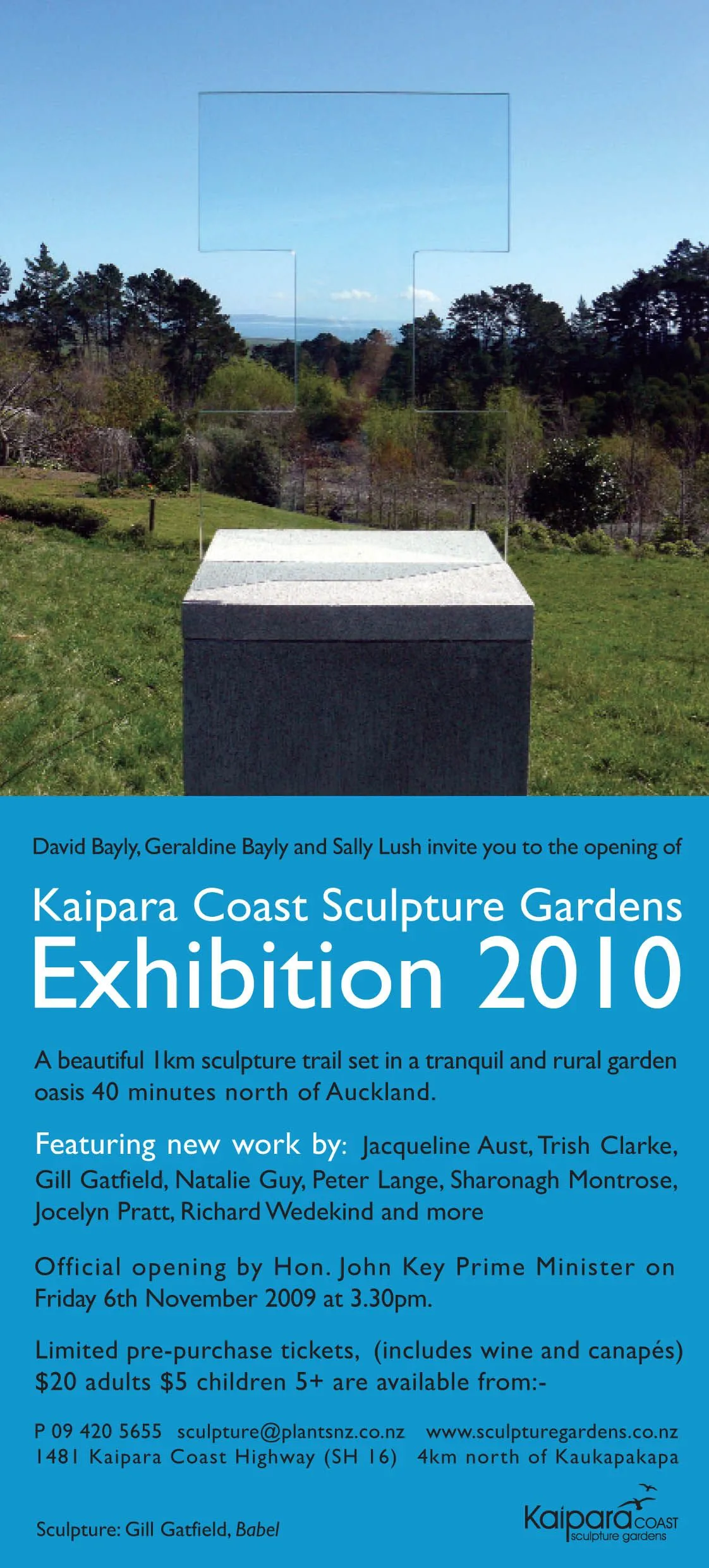 Exhibition 2010 Kaipara Coast Sculpture Gardens The Big Idea